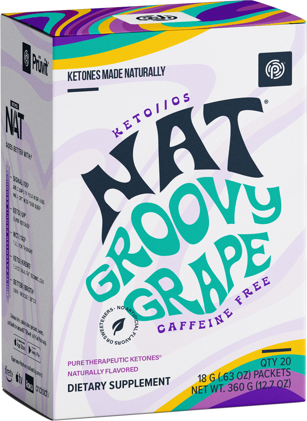 Keto//OS NAT Groovy Grape, senza caffeina