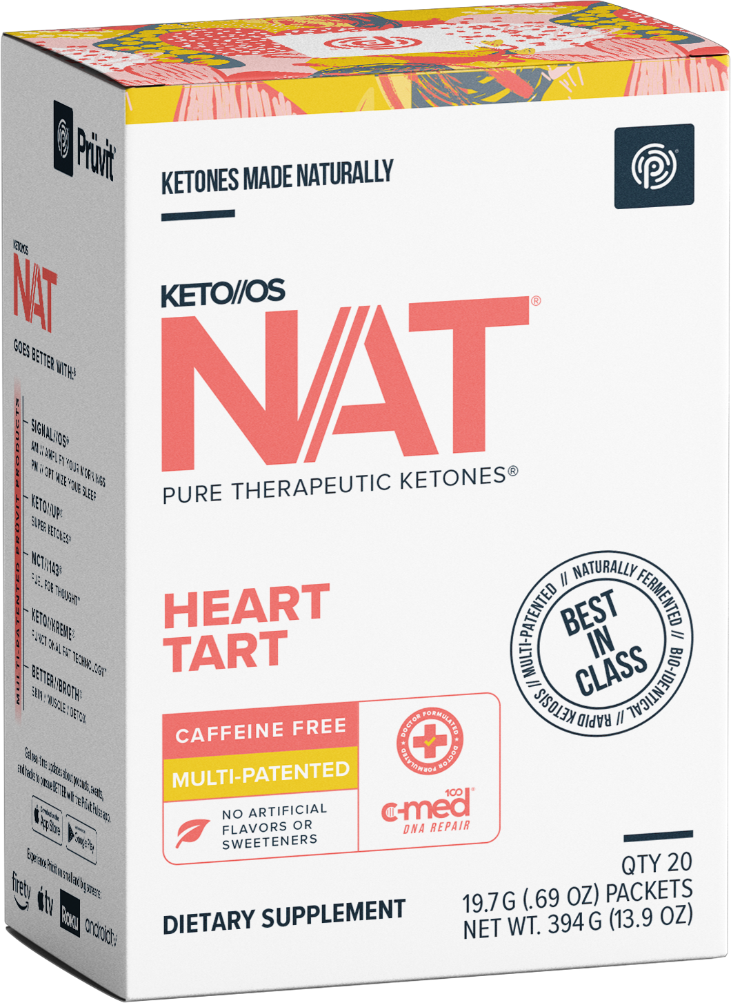 Keto//OS NAT Heart Tart, senza caffeina