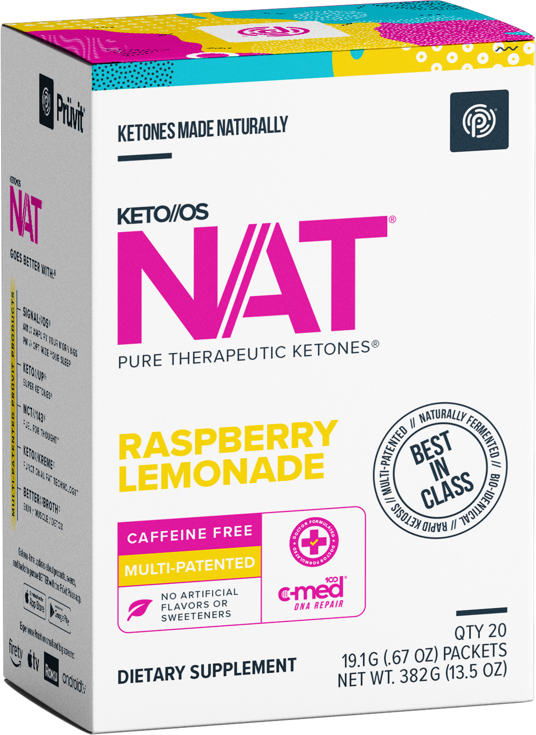 Keto//OS NAT Raspberry Lemonade, senza caffeina