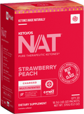 Keto//OS NAT Strawberry Peach, confezione da 20 bustine