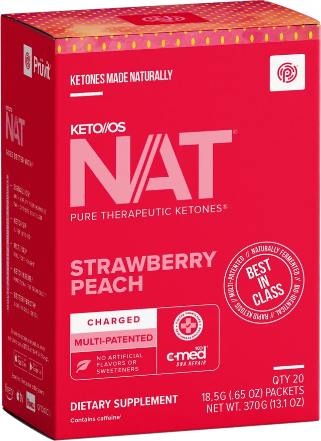 Confezione Keto//OS NAT gusto Strawberry Peach